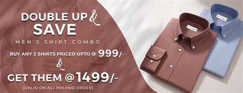 Buy Shirts Online India | Formal Shirts for Men Online - Filo Hevis