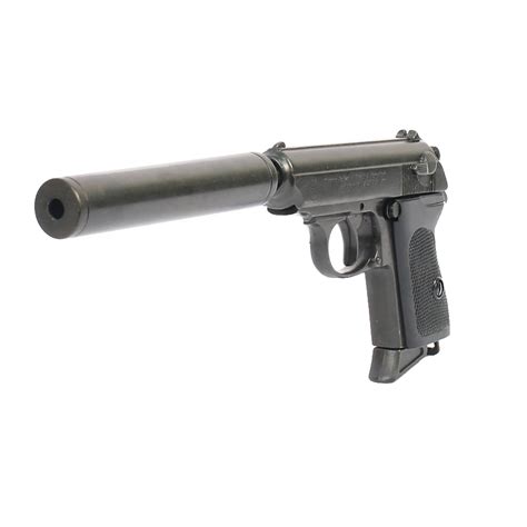 Replica Walther PPK with Silencer Black by DENIX - MILITARY ...