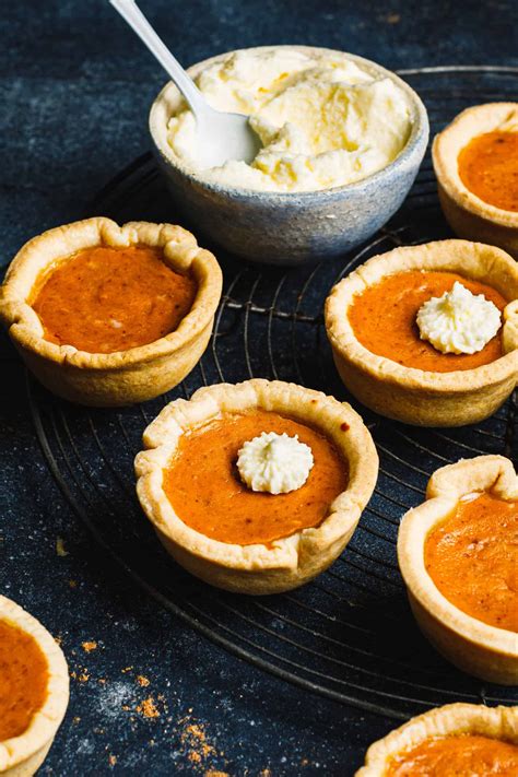 Mini Pumpkin Pies Recipe Mini Pumpkin Pies Made In A Muffin Tin