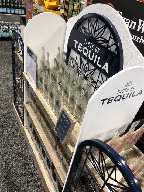 Taste Of Tequila Wood Floor Display - MRL Promotions