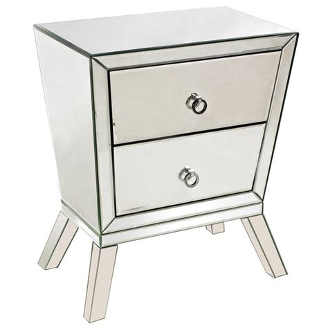 Image result for Mirrored Side Table