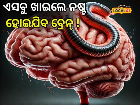 Tapeworm in vegetables: ଏସବୁ ଖାଇଲେ ନଷ୍ଟ ହୋଇଯିବ ବ୍ରେନ୍‌ ! tapeworm brain ...