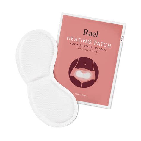 Rael Heating Patch for Menstrual Cramps - Organic Bunny