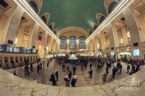 Rush Hour at Grand Central Station Photograph by Daniel Portalatin ...