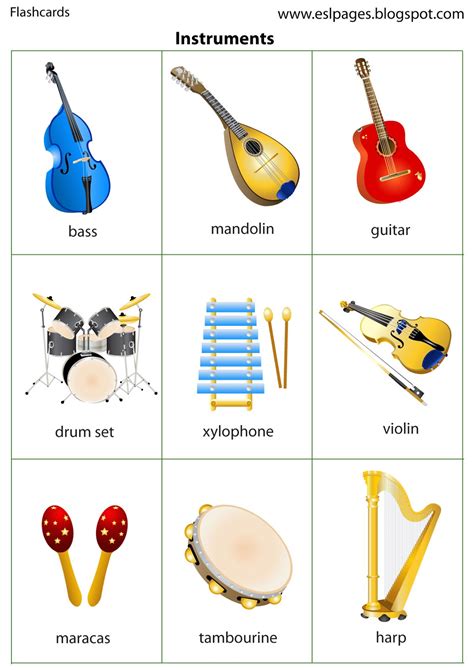 Printable Pictures of Instruments 的图像结果