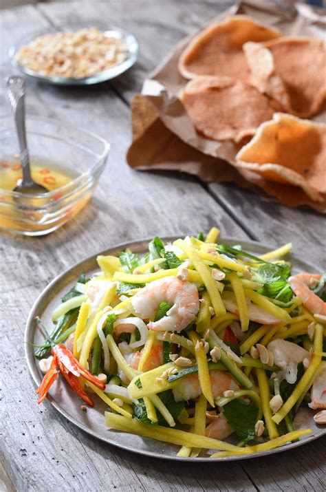 Vietnamese Green Mango Salad with Shrimp (Gỏi Xoài)