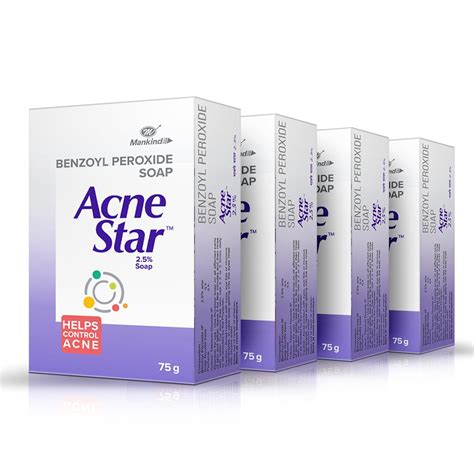 Buy AcneStar Soap Pack of 4, Antiseptic Online at Low Prices in India ...