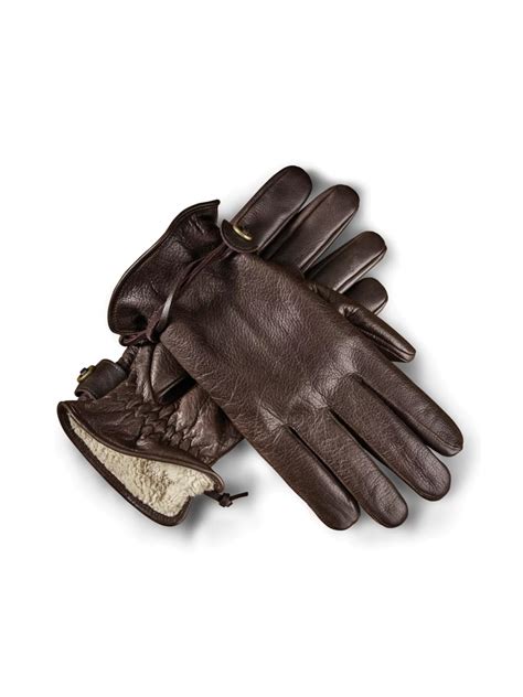 Leather Gloves - Leather Moto