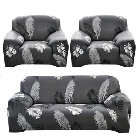 Gurnoor Sofa Cover One 3 Seater and Two 1 Seater Fully Covered ...