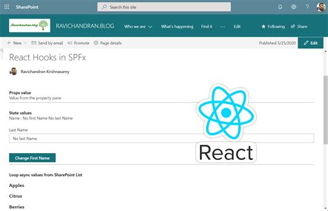 Image result for SPFX React Tutorial