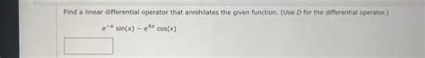 Linear Differential Operator 的图像结果