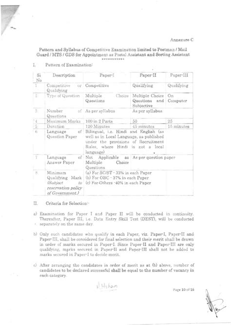 LDCE from Postman/Mail Guard, Despatch rider and MTS to the Cadre of PA ...
