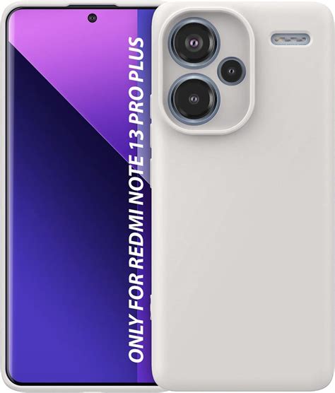 DIZORO Compatible with Mi Redmi Note 13 Pro Plus 5G Back Cover with ...