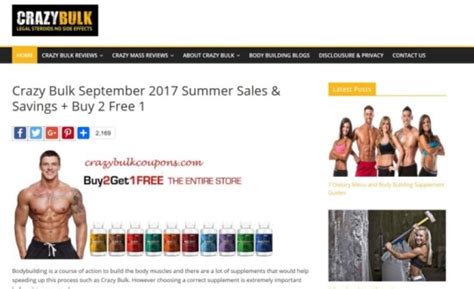 Crazy Bulk Coupon,Best CSS, Website Gallery, CSS Galleries, Best CSS ...