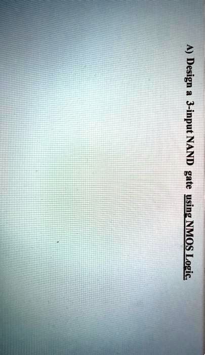 Image result for 3 Input Nand Gate Design