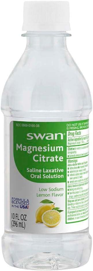 Magnesium Citrate Liquid Laxatives For Constipation Fast Acting Stool ...