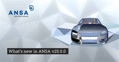 Rezultat imagine pentru ANSA Pre-processor Features