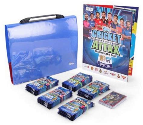 Topps Combo of (Cricket Attax IPL Bonanza Pack + UCL Match Attax ...