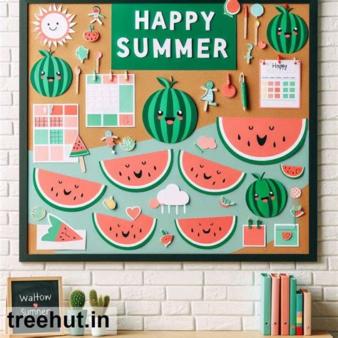 Watermelon Bulletin Board Ideas for Summer, School Bulletin Board Ideas