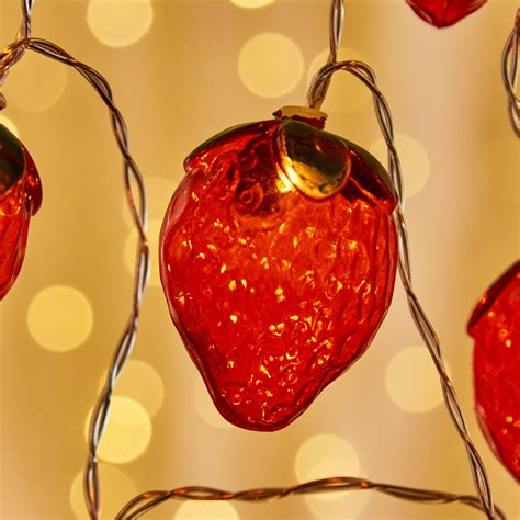 Buy Corsica Bright Strawberry String Light - 10 LEDs from Corsica by ...