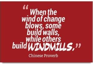 iMerch the wind of change quotes by Chinese Proverb 3D Poster - Quotes ...