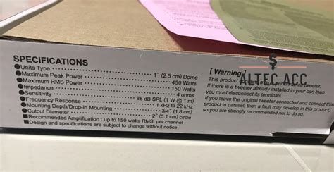 Alpine SPR-10TW 的图像结果