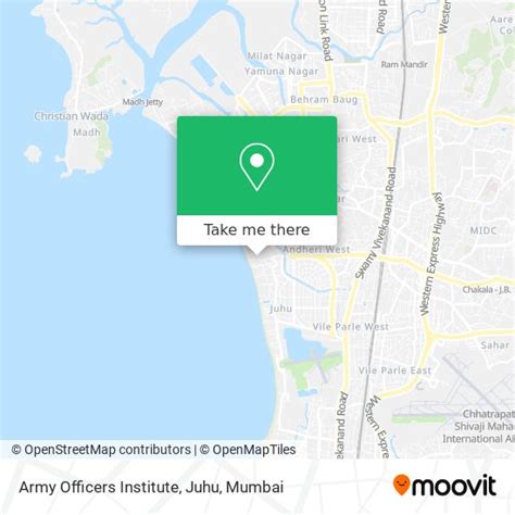 How to Get to Army Officers Institute, Juhu in Andheri West by Bus ...