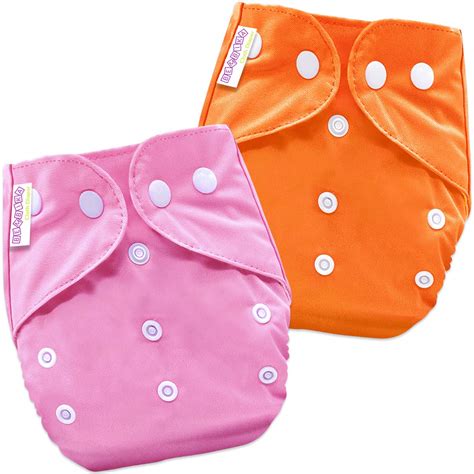 Bembika Baby Pocket Cloth Diapers - Reusable, Washable, Adjustable One ...