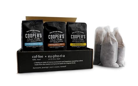 Cold Brew Coffee Box Set - Colombian, Peruvian, Guatemalan Ground ...