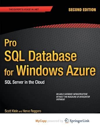 Buy Pro SQL Database for Windows Azure Book Online at Low Prices in ...
