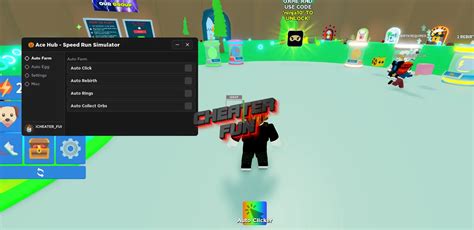 Speed Run Simulator Script 的图像结果