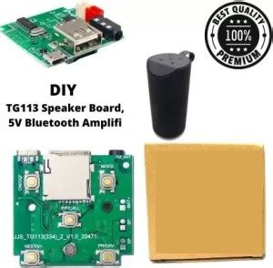 NIHAKA TG113 Speaker Board, 5V Bluetooth Amplifier FM USB AUX Card ...