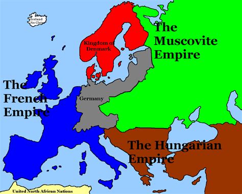 First French Empire Map