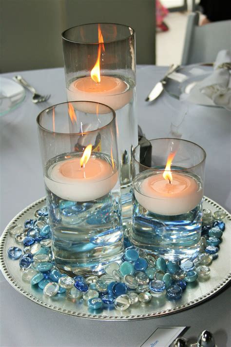 Floating Candles Wedding Centerpieces References | PrestaStyle