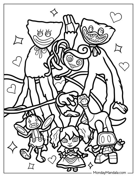 20 poppy playtime coloring pages free pdf printables – Artofit
