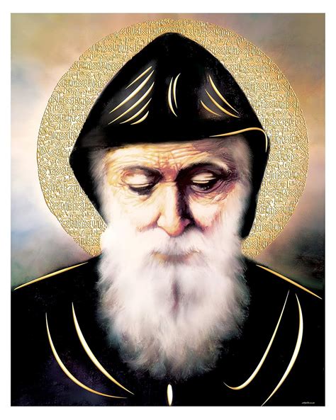Saint Charbel (12"x16") - Religious Wall Art Print Poster : Amazon.in ...