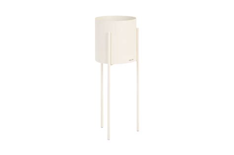 Maki Plant Pot Tall - indoor & outdoor, white pot, 20 cm - noo.ma