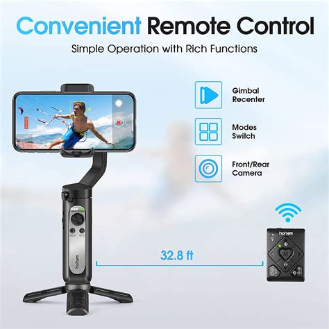 Buy 3-Axis Gimbal Stabilizer for Smartphone - Handheld Phone Gimbal w ...