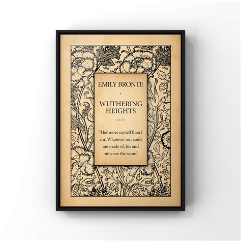 Wuthering Heights Book Cover Art Poster Print Emily Bronte - Etsy UK