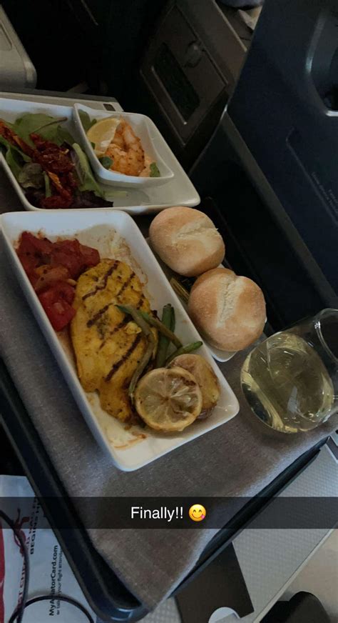 American Airlines Food