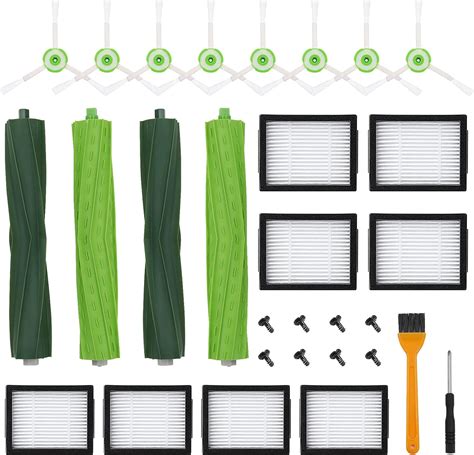 Amazon.com: Katerelis 18 Pack Replacement Parts for iRobot Roomba E/i/j ...