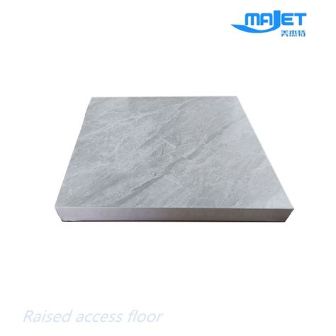 Wood Core Raised Access Floor Panel with Ceramic Tile Hotel Lobby - HPL ...
