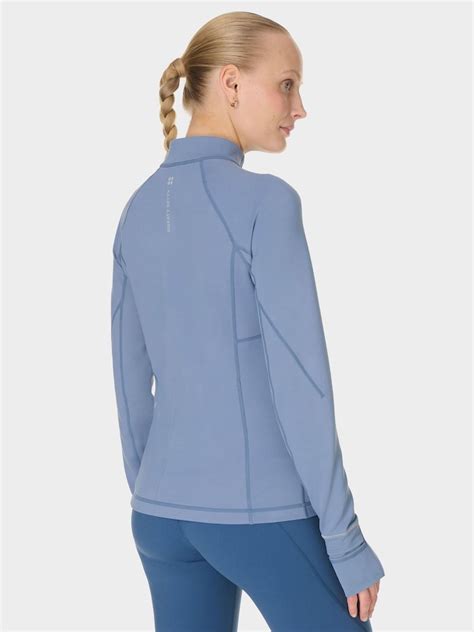 Buy Sweaty Betty Blue Pro Run Full Zip Jacket from Next India