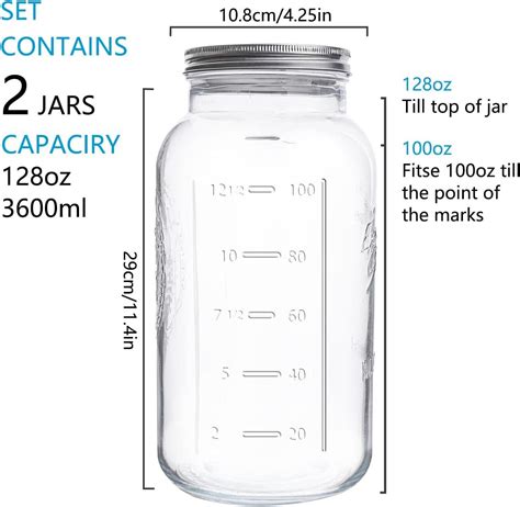Wide Mouth Mason Jar Dimensions Ball Decorative Glass Mason Jar,
