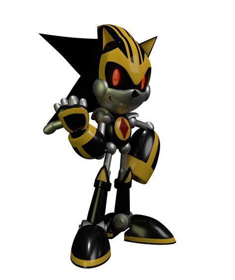 Shard the Metal Sonic - 3D render by BassMaras on DeviantArt