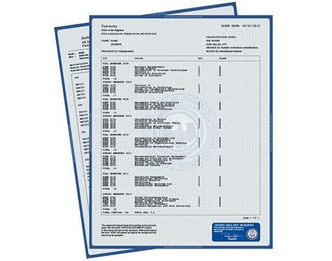 Image result for Fake College Transcripts