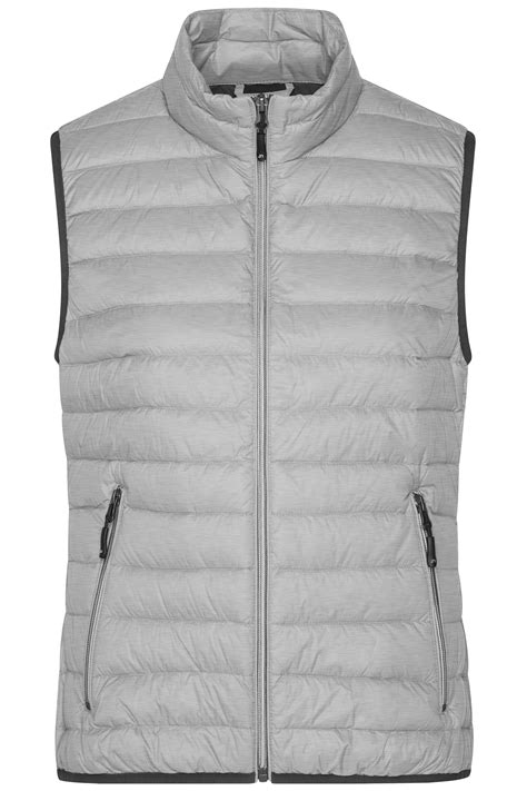 Ladies Ladies' Down Vest Silver-melange/graphite-Daiber