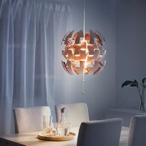 IKEA PS 2014 Pendant lamp, white, copper-colour, 35 cm - IKEA