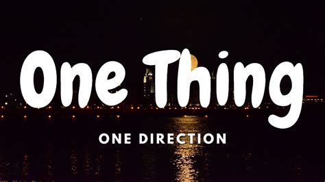 Image result for One Simple Thing Lyrics