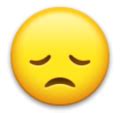 Disappointed Face Emoji 😞
